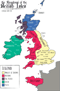 A Map of the Kingdoms of the British Isles